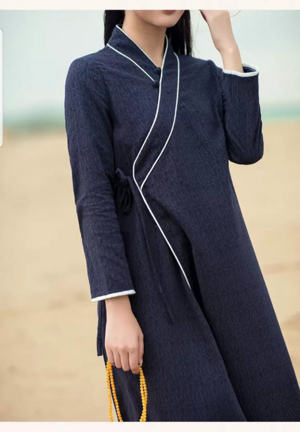 Bộ sưu tập áo lam Zambala: Thanh nhã từ chất liệu đến thiết kế