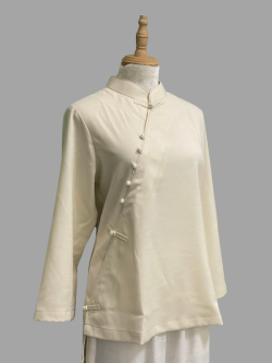 Hàng thủ công cao cấp may vẽ thêu theo yêu cầu, Quần áo đi lễ chùa, ngồi thiền, tập yoga dưỡng sinh - Bộ An Ngọc Liên