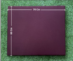 Tọa cụ - Đệm ngồi thiền - Nệm ngồi tụng kinh loại phẳng 60x70 cm ngồi lâu không bị lún, vải kaki cao cấp