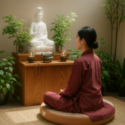 Đệm ngồi thiền là gì? Vì sao người mới nên sử dụng?